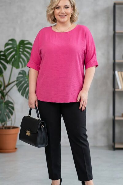 (veľ. 46/50) Tunika s mašľou na chrbte rôzne farby