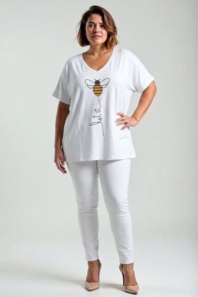 tricko-vcela-biele